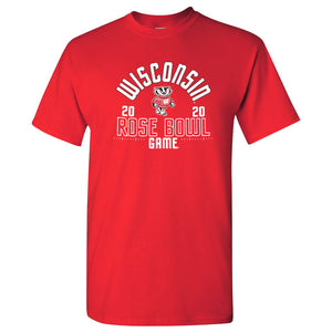 Wisconsin Rose Bowl 2020 T Shirt - Red