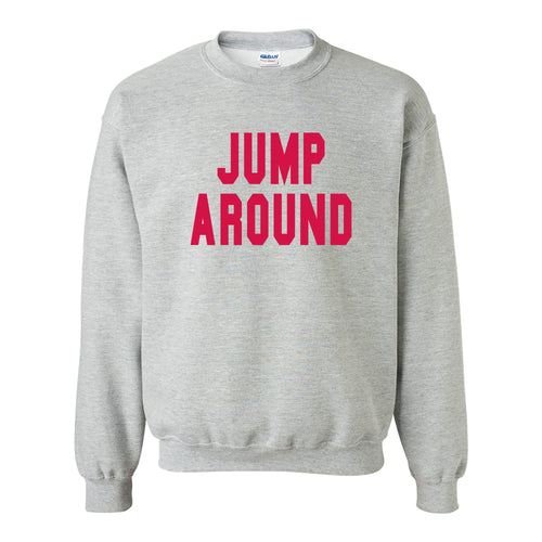 Jump Around Crewneck - Sport Grey