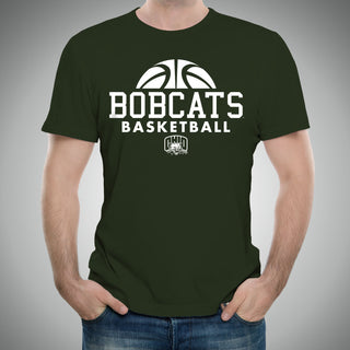 Ohio University Bobcats Basketball Hype Short Sleeve T Shirt - Forest