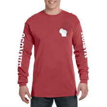 Load image into Gallery viewer, Sconnie Nation Double Sleeve CC Long Sleeve - Crimson