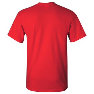 University of Houston Cougars Basic Block Short Sleeve T Shirt - Red
