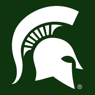 Michigan State University Spartans Primary Logo Short Sleeve T Shirt - Forest Green