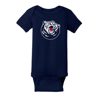 Belmont University Bruins Primary Logo Infant Creeper - Navy