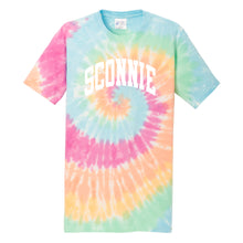 Load image into Gallery viewer, Sconnie Arch Pastel Tie Dye T-Shirt - Pastel Rainbow