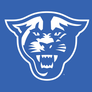 Georgia State University Panthers Front Back Print Short Sleeve T Shirt - Royal