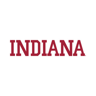 Indiana University Hoosiers Basic Block Short Sleeve T-Shirt - White