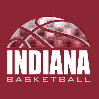 Indiana University Hoosiers Basketball Shadow Long Sleeve T-Shirt - Cardinal