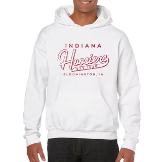 Indiana University Hoosiers Road Trip Heavy Blend Hoodie - White