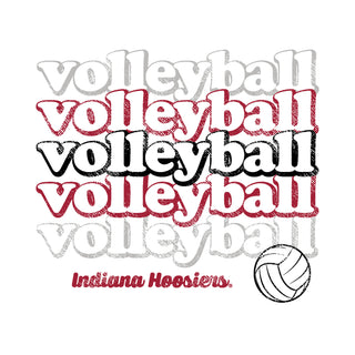 Indiana Hoosiers Volleyball Repeat Tank Top - White