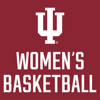 Indiana Women's Basketball Logo T-Shirt - Cardinal