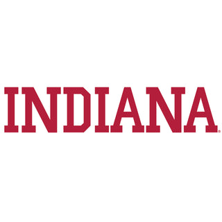Indiana University Hoosiers Basic Block Short Sleeve T-Shirt - White