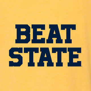 Beat State Triblend T-Shirt - Yellow Gold