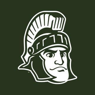 Michigan State University Spartans Sparty Mark Short Sleeve T Shirt - Forest
