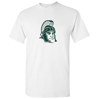 Michigan State University Spartans Sparty Mark Short Sleeve T Shirt - White