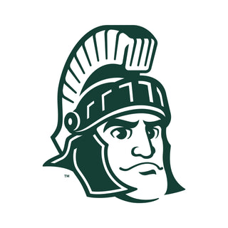 Michigan State University Spartans Sparty Mark Hoodie - White