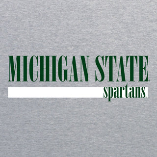 Michigan State University Spartans Boldline Basic Cotton Tank Top - Sport Grey