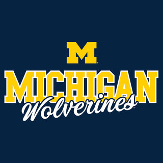 Michigan Fresh Script - Navy