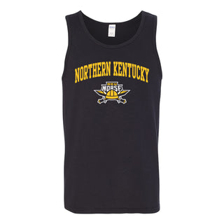 Northern Kentucky University Norse Arch Logo Tank Top - Black