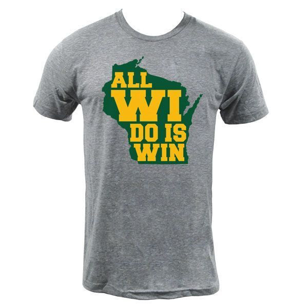 Green Bay Retro Repeat T-Shirt - Forest – Sconnie Nation