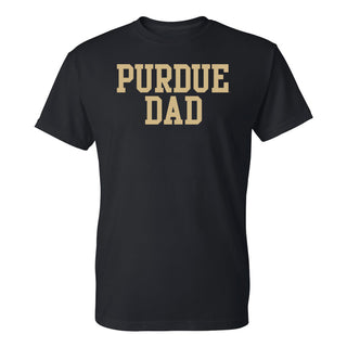 Purdue Boilermakers Basic Block Dad T-Shirt - Black