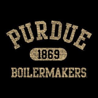Purdue University Boilermakers Athletic Arch Hoodie - Black