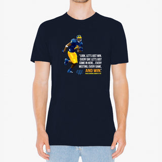 Woodson OSU Punt NLA Triblend T-Shirt - Vintage Navy