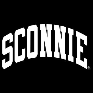 Sconnie Womens Colorblock Racerback Tank - Black/Red