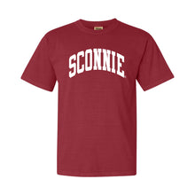 Load image into Gallery viewer, Sconnie Arch Comfort Colors Short Sleeve - Crimson
