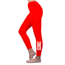 Load image into Gallery viewer, Sconnie Am App Spandex Jersey Leggings - Red