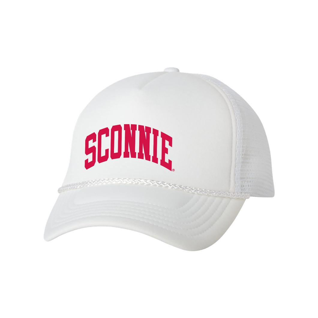 Sconnie Foam Trucker Hat - All White