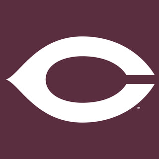 University of Chicago Maroons Front Back Print Short Sleeve T Shirt - Maroon