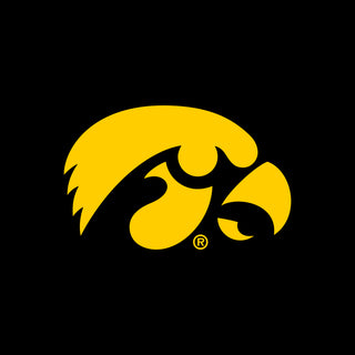 Iowa Primary Logo Creeper - Black