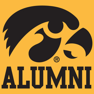 Primary Alumni Iowa Hawekyes Basic Cotton Short Sleeve T Shirt - Gold