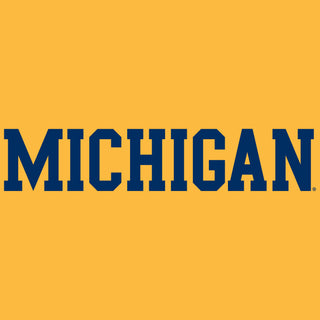 UGP Block Michigan Youth Hoodie - Gold