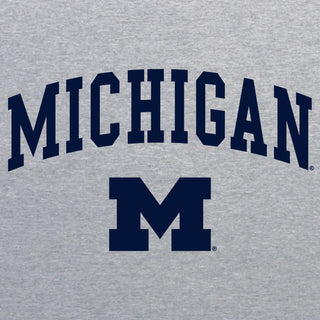 Michigan Arch Logo Tall Crewneck