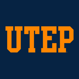 University of Texas at El Paso Miners Basic Block Long Sleeve T Shirt - Navy