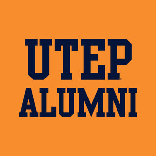 UTEP Alumni Block T Shirt - Tangerine