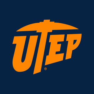 UTEP Front Back Print T-Shirt - Navy