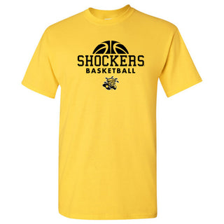 Wichita State University Shockers Basketball Hype Short Sleeve T Shirt - Daisy