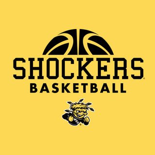 Wichita State University Shockers Basketball Hype Short Sleeve T Shirt - Daisy