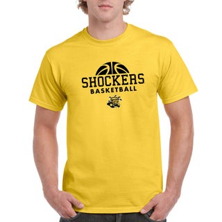 Wichita State University Shockers Basketball Hype Short Sleeve T Shirt - Daisy