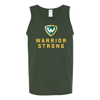 Wayne State University Warrior Strong Tank Top - Forest