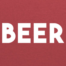 Load image into Gallery viewer, We Want More Beer T Shirt - Red Triblend