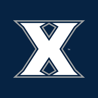 Xavier University Musketeers Front Back Print Short Sleeve T Shirt - Navy