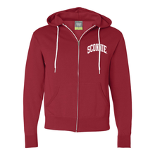 Load image into Gallery viewer, Sconnie Independent Zip Hoodie - Red