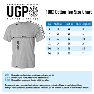 Embry-Riddle Aeronautical University Eagles Prescott Primary Logo T Shirt - Gold