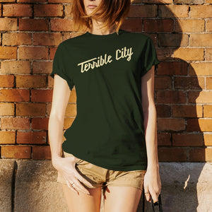 Terrible City T-Shirt - Forest